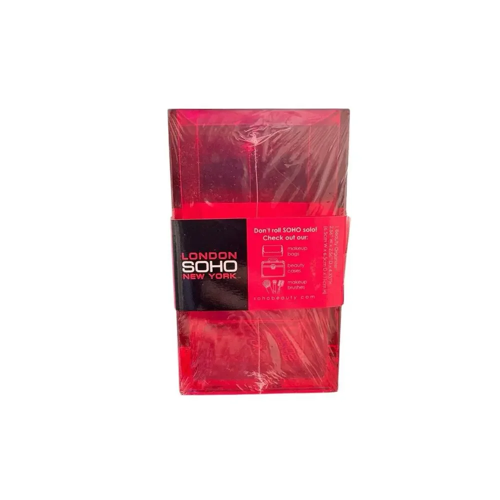 Soho London New York Clean Up Your Act Brush Cube Pink